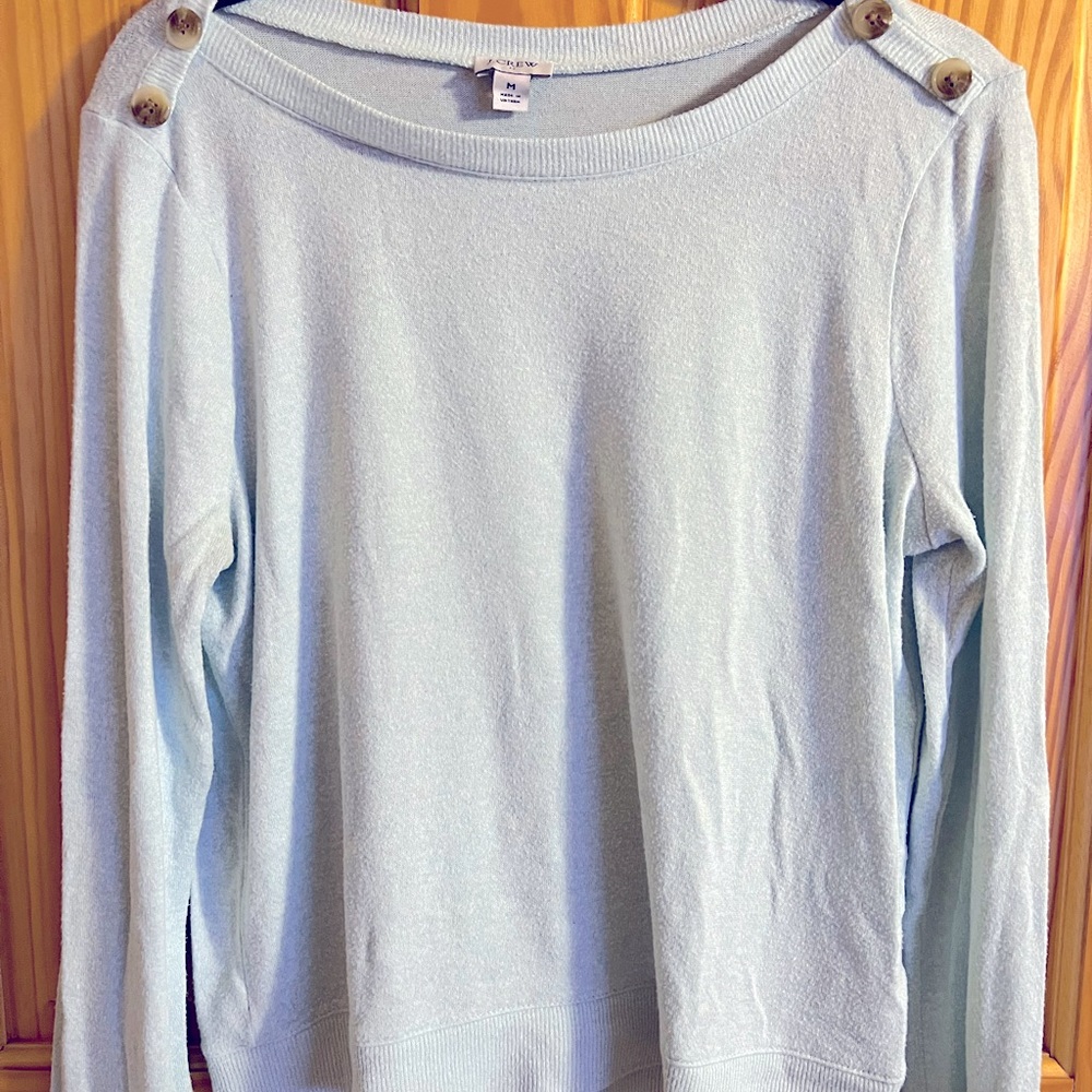 J Crew women’s mint green sweater